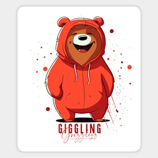 The Giggling Grizzlies Collection - No. 4/12 Magnet